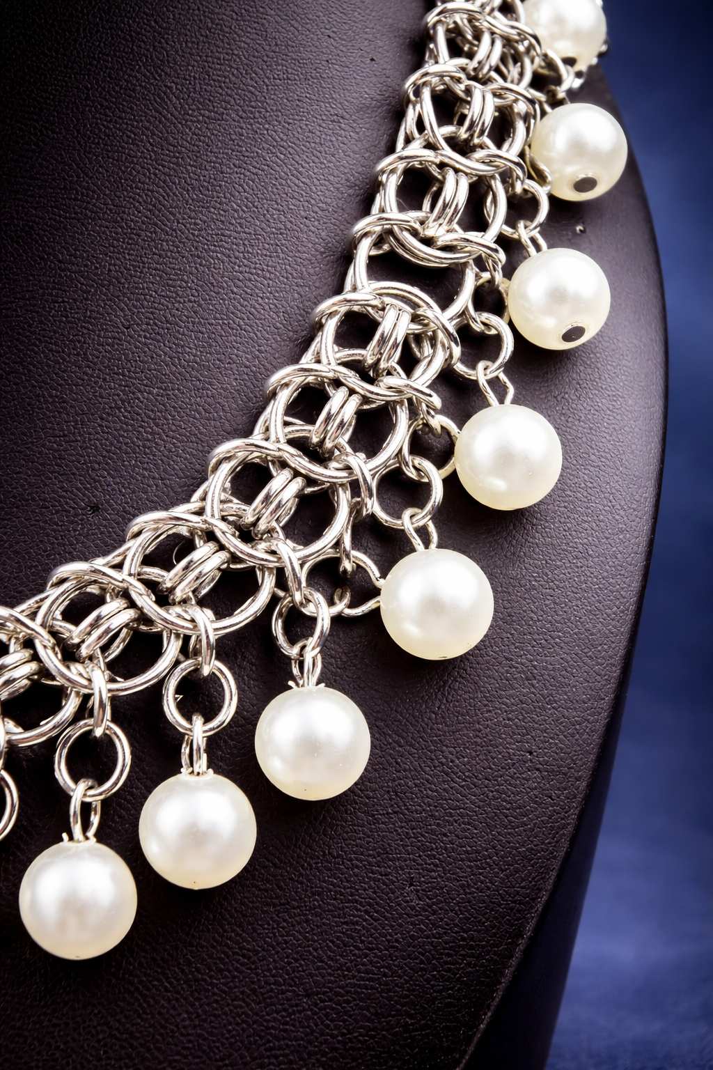 Stainless Pearl Symphony Necklace*