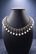 Stainless Pearl Symphony Necklace*