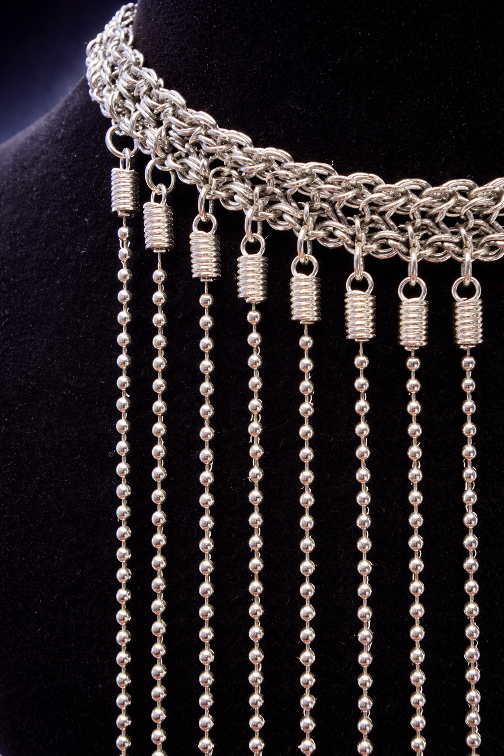 Stainless Waterfall Necklace*