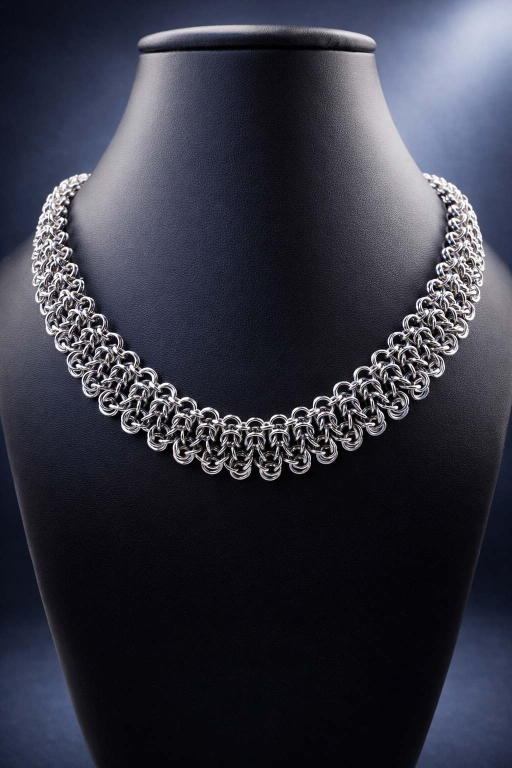 Stainless Byzantine Riptide Necklace*