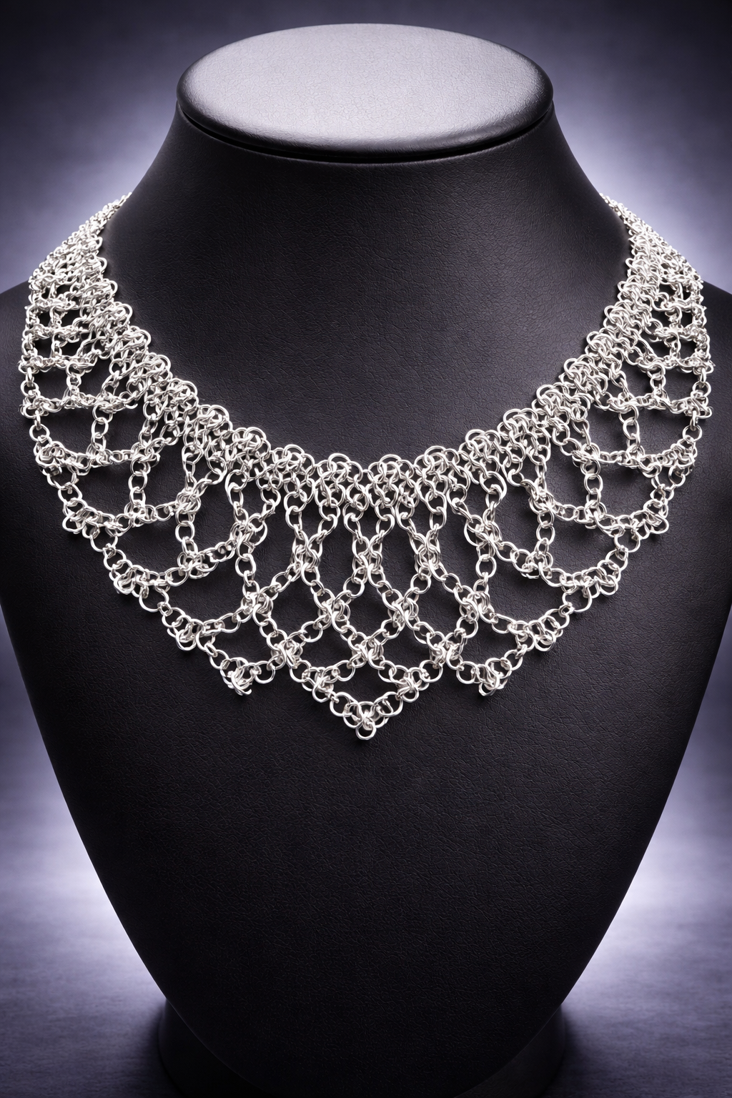 Aluminum Symphony Necklace*