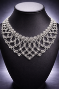 Aluminum Symphony Necklace*