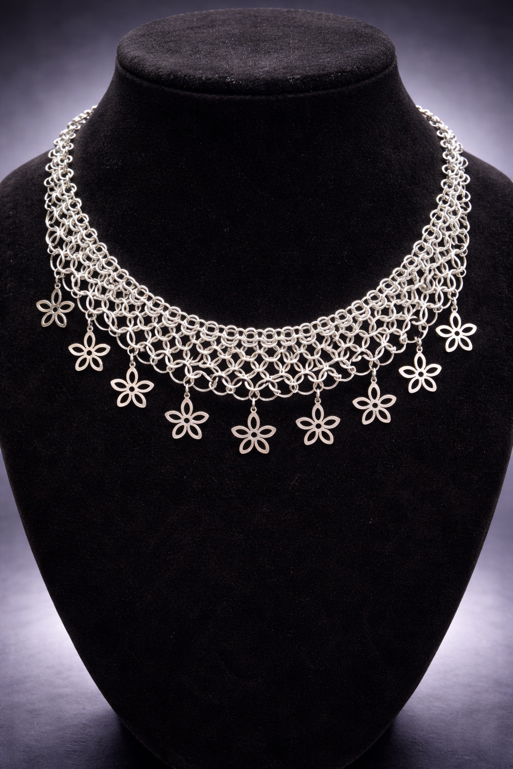 Stainless Flower Necklace*
