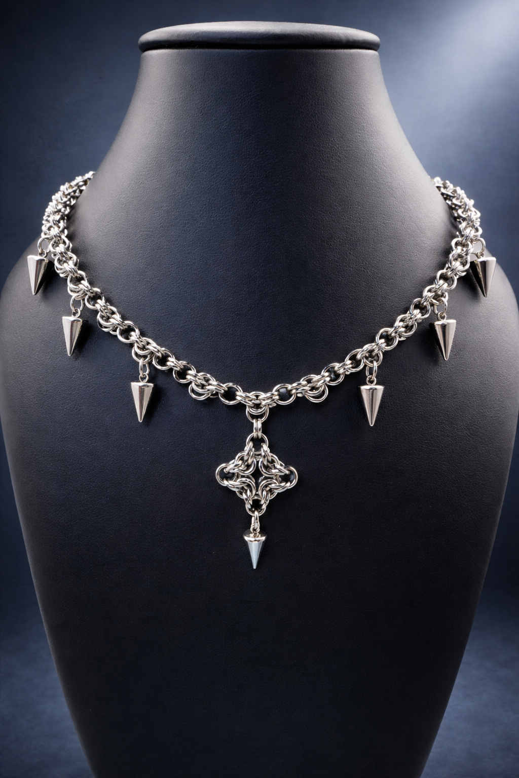 Spiked Celtic Star Necklace*