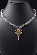 Stainless Byzantine Amber Eye*