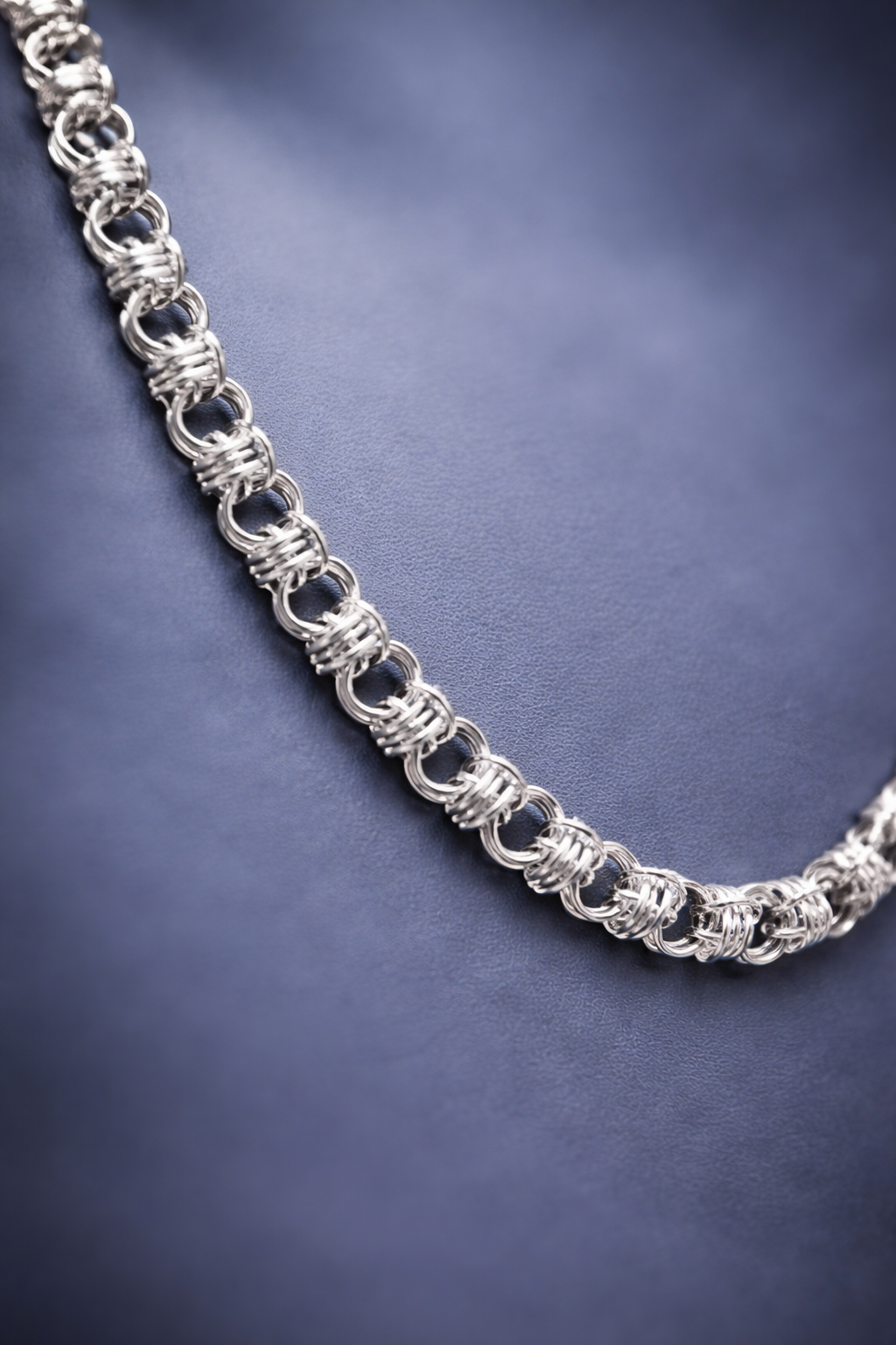 Stainless Barrel Necklace*