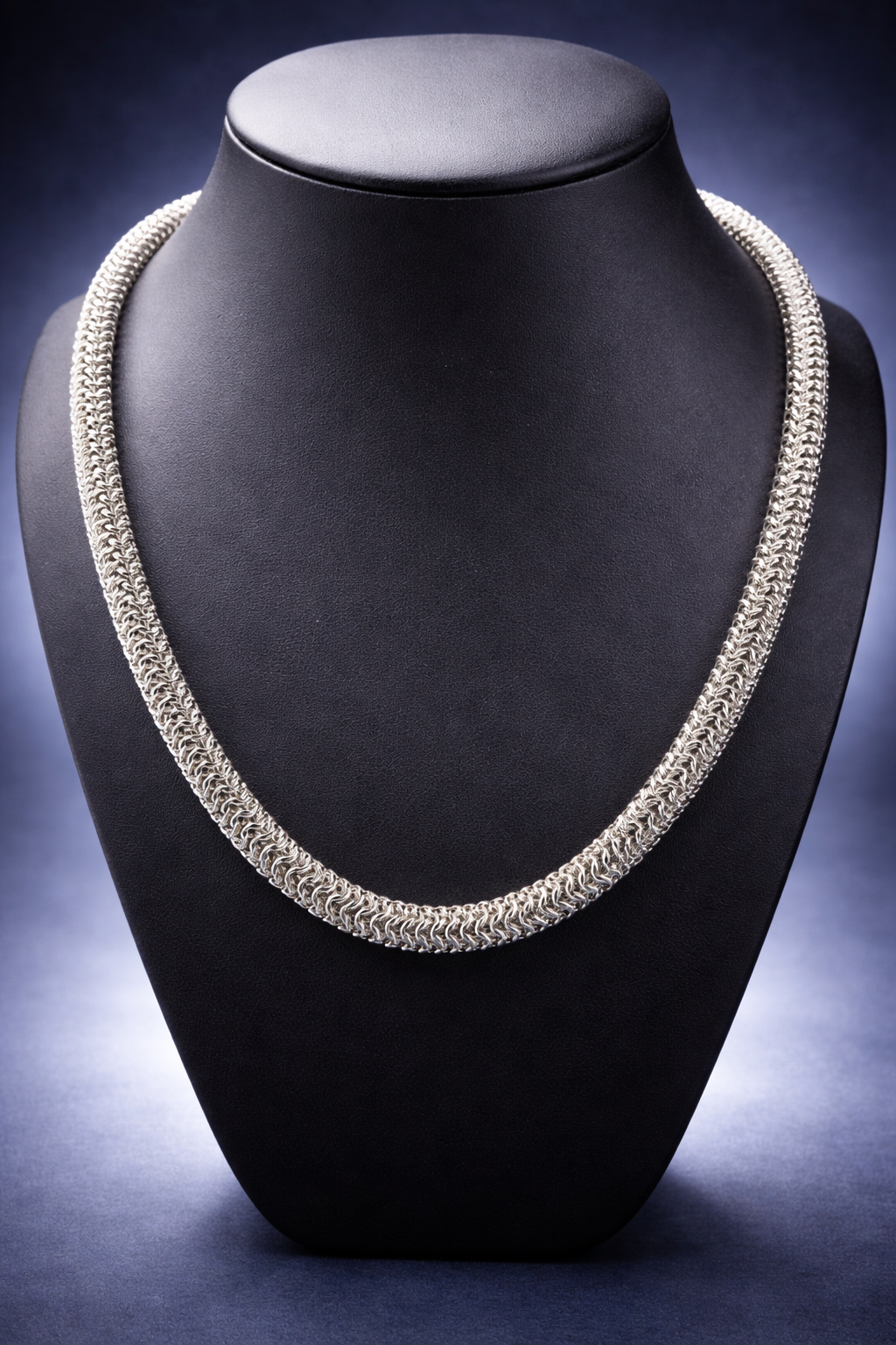 Stainless Gladiator Pattern Necklace (18")*