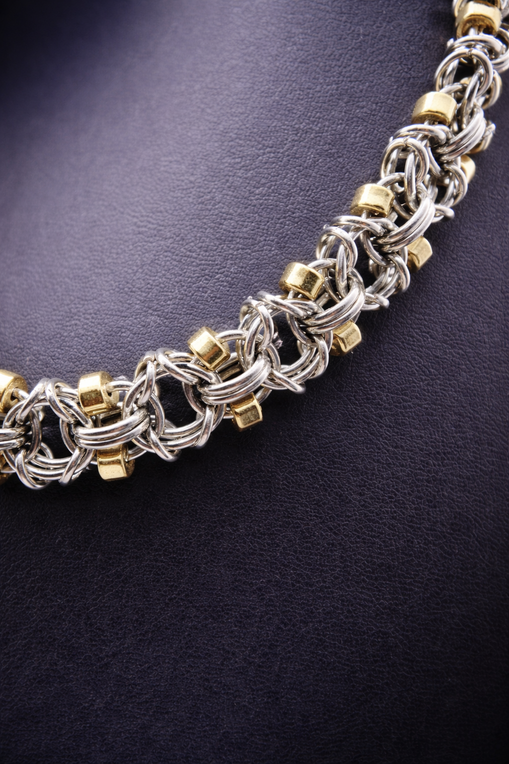 Chunky Two-Tone Necklace*