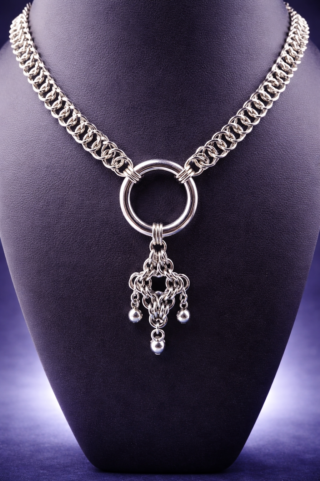 Stainless Half Persian Dangle*