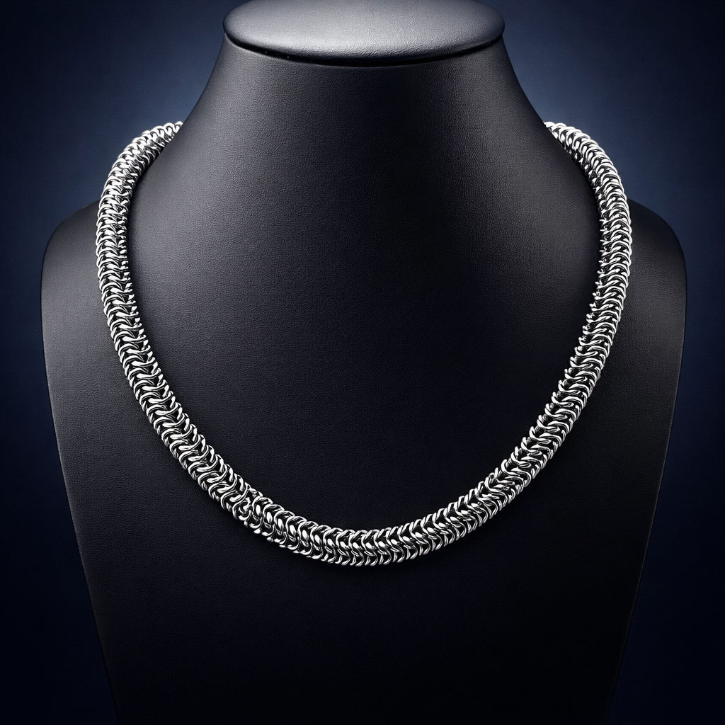 Stainless Gladiator Necklace 21"*