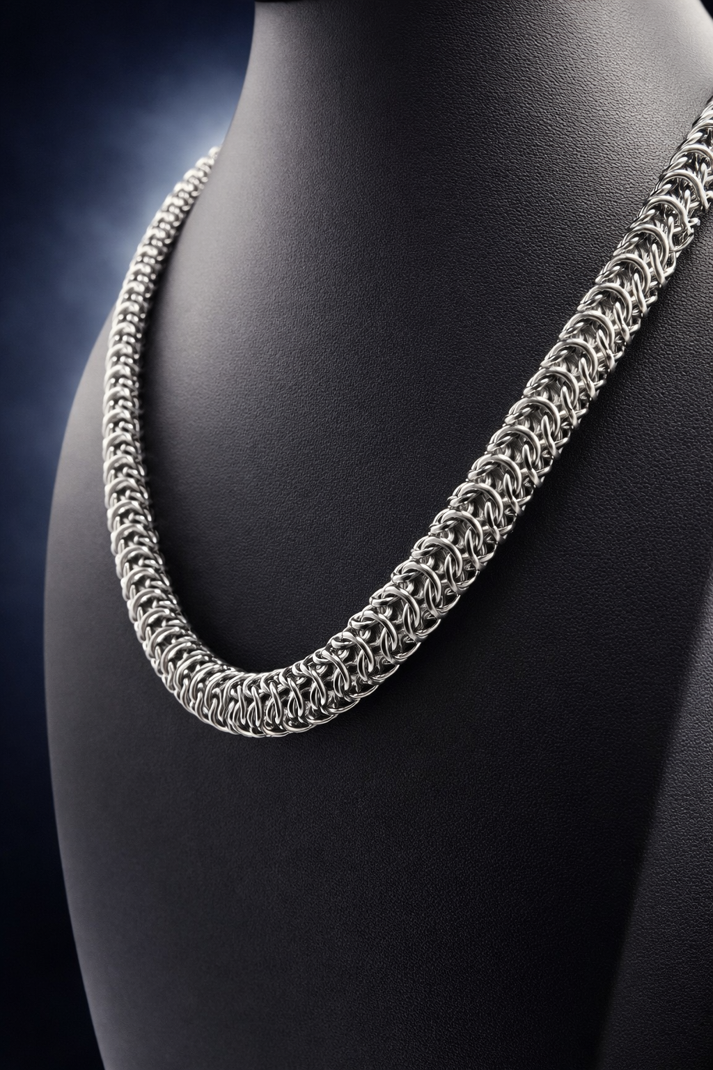 Stainless Gladiator Necklace 21"*