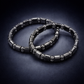 Men's Hematite Geo (stretch) Bracelet*