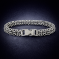 Men's Stainless Byzantine Bars Bracelet*