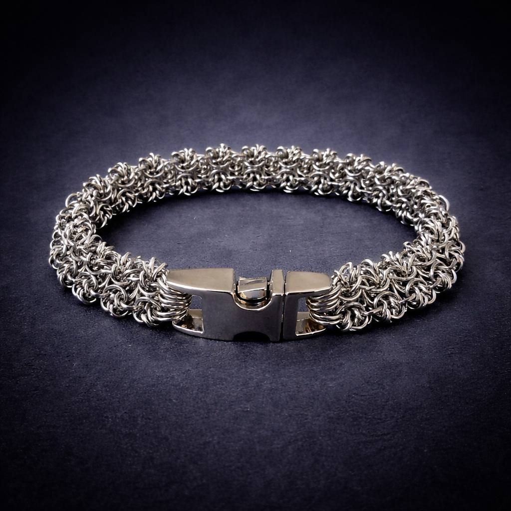 Men's Byzantine Spikes Bracelet*
