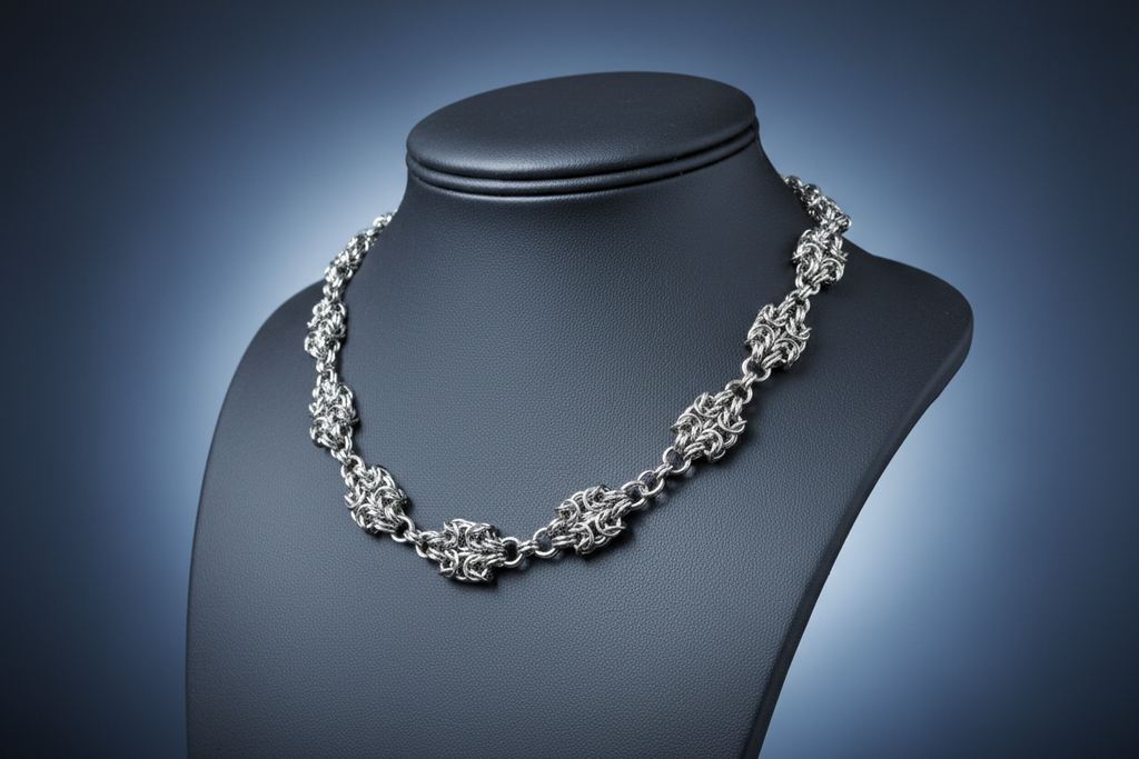Byzantine Cluster Necklace*