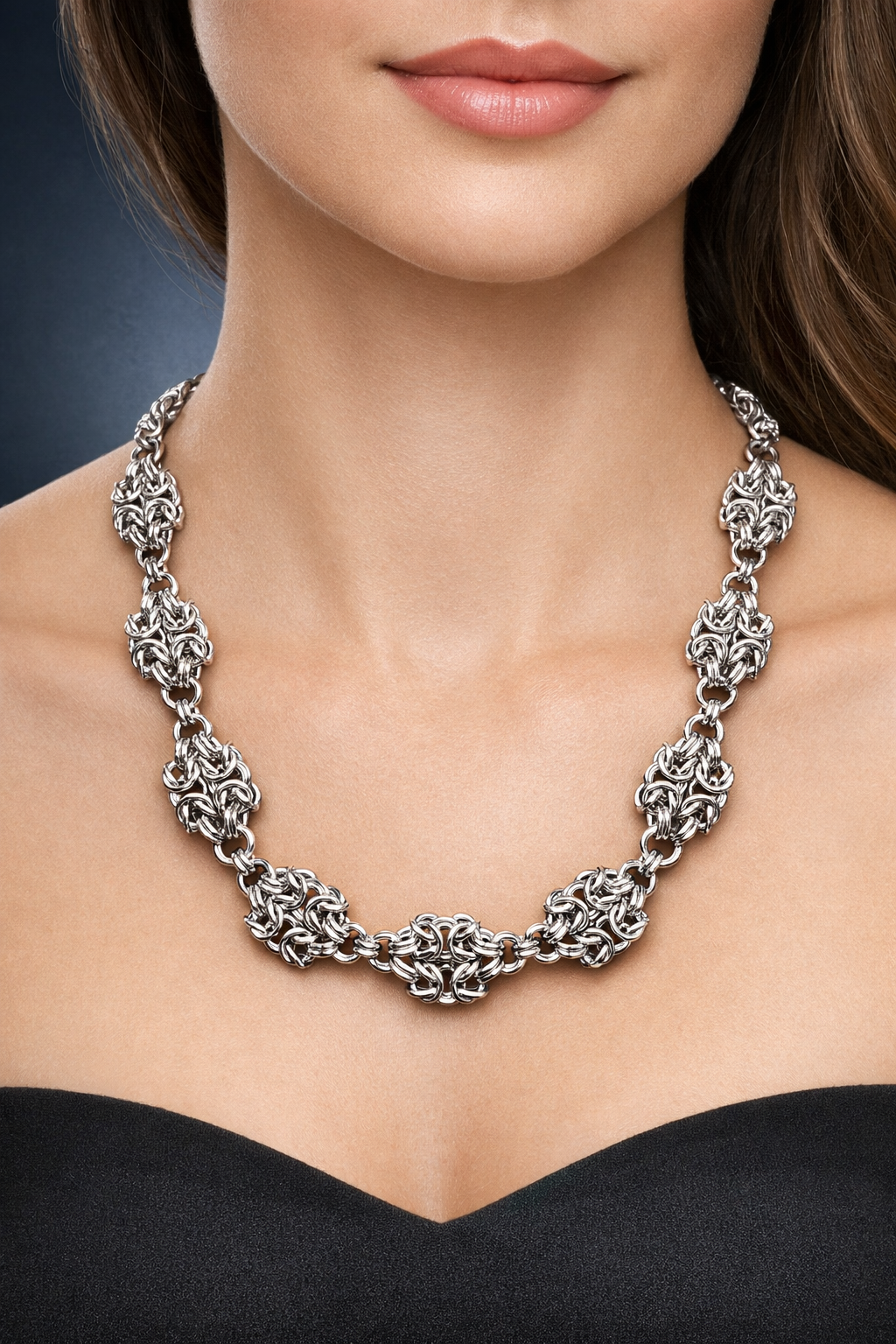 Byzantine Cluster Necklace*