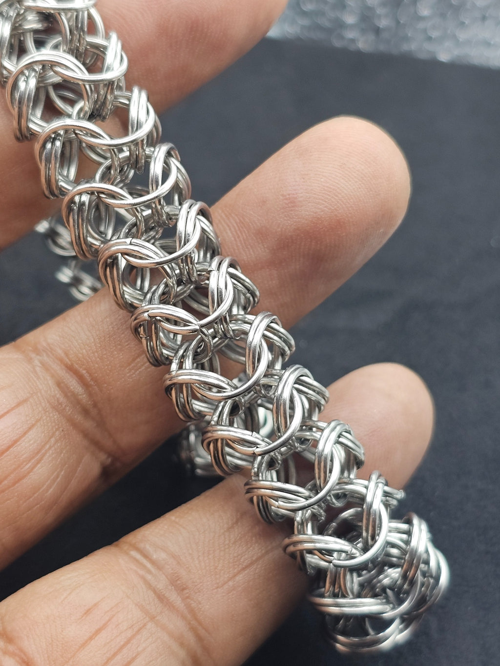 Fat Intertwined Ring Bracelet*