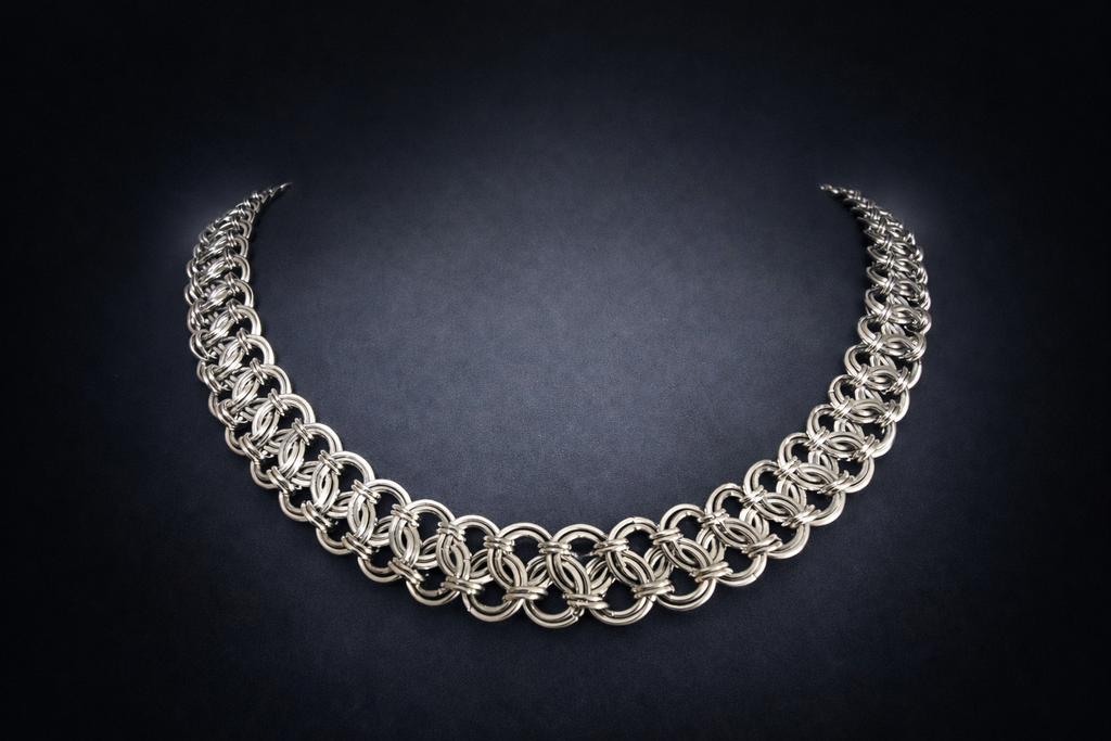Stainless Steel Eternity Necklace*