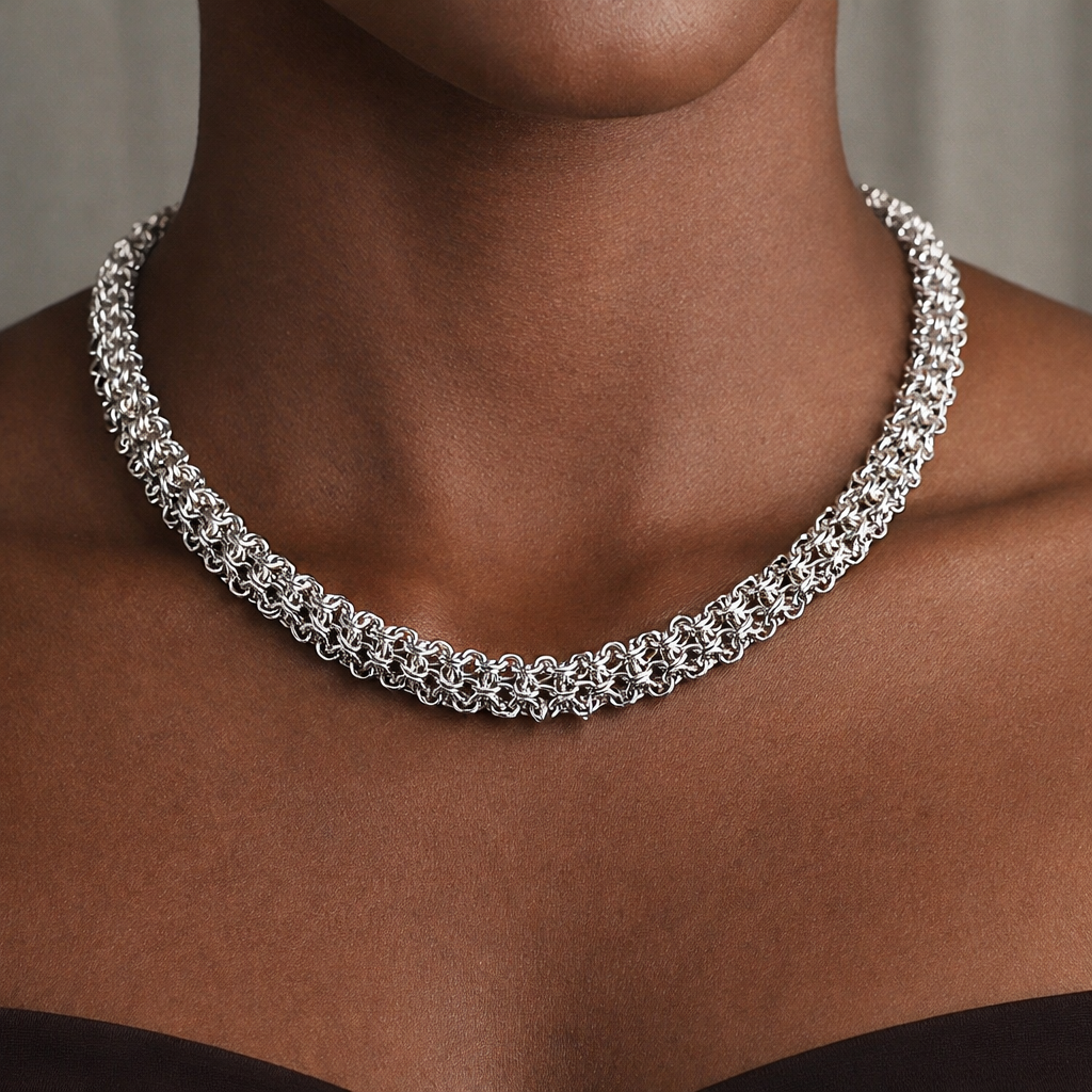 Steel Shackles Necklace*